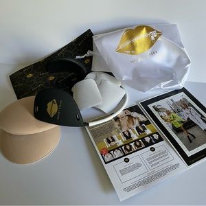 Misses kisses. Brand new/never worn deep plunge backless bra